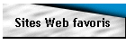 Sites Web favoris