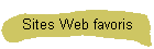 Sites Web favoris