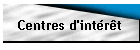 Centres d'int�r�t